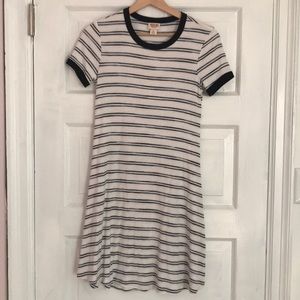 Women’s striped t-shirt dress